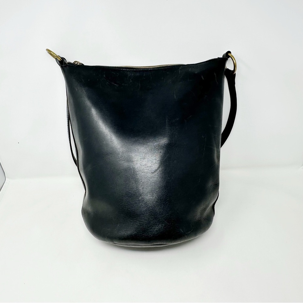 Madewell The Lisbon O-Ring Bucket Bag Black